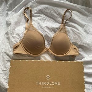 Classic contour plunge bra